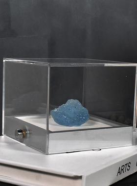 天然矿石原石标本水晶摆件现代轻奢新中式样板房客厅桌面创意礼品