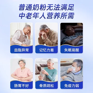 荷兰进口鱼油粉中老年高蛋白奶粉[60元优惠券]-寻折猪