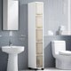 Clutch storage cabinet narrow-slit storage cabinet