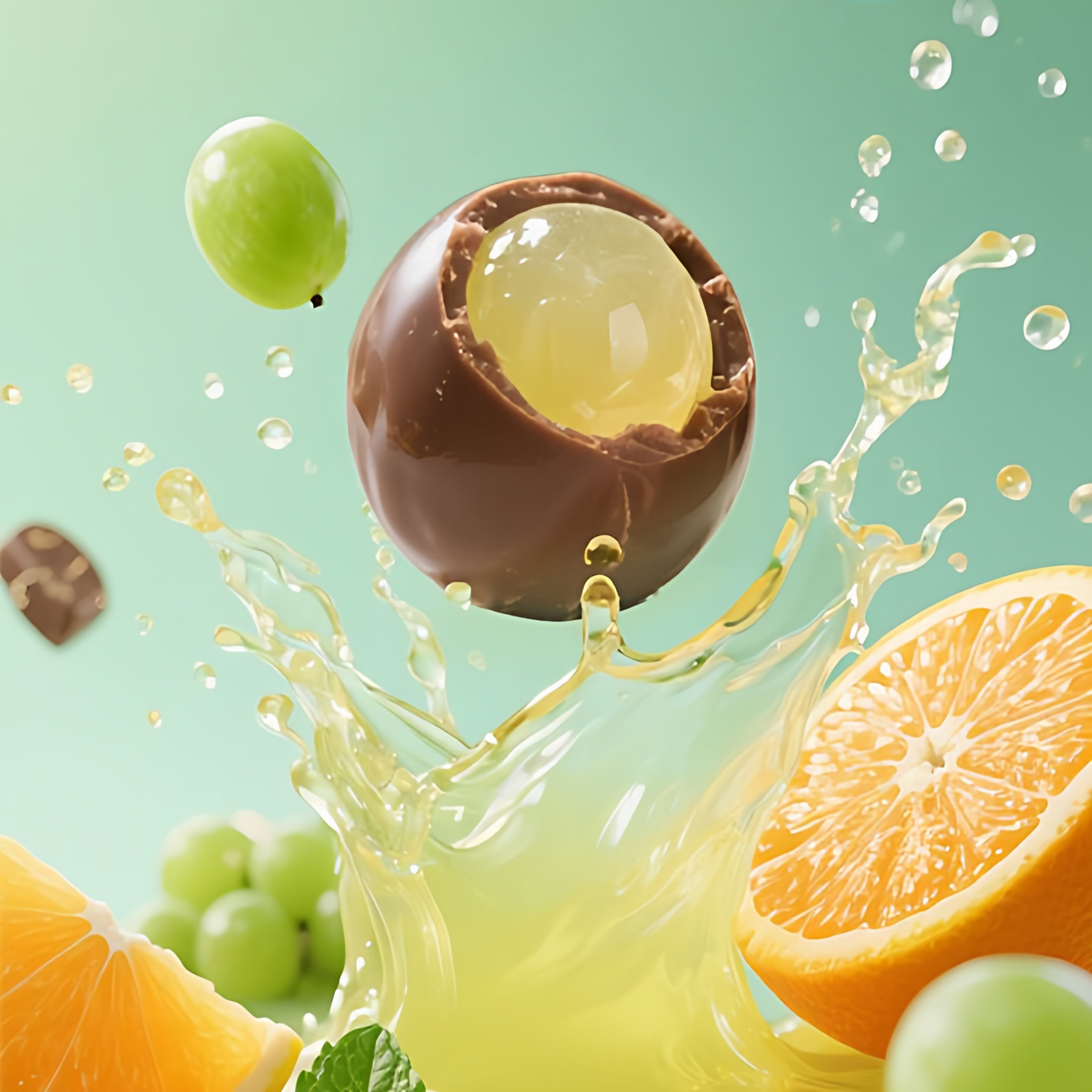 【早八零食】金帝青提香橙软糖水果味夹心薄荷巧克力宝藏小众糖果,淘宝优惠券,粉丝福利购,淘宝优惠卷