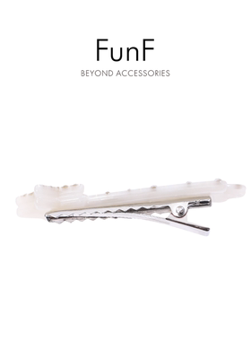 FunF/乐纷绮 流星边夹碎发夹侧边夹刘海夹发饰星星镶钻优雅礼物