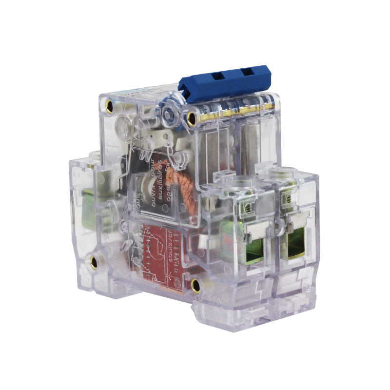 透明空气开关断路器 工地专用空开DZ47-63T 1P2P3P4P32A 63A 16A - 图0