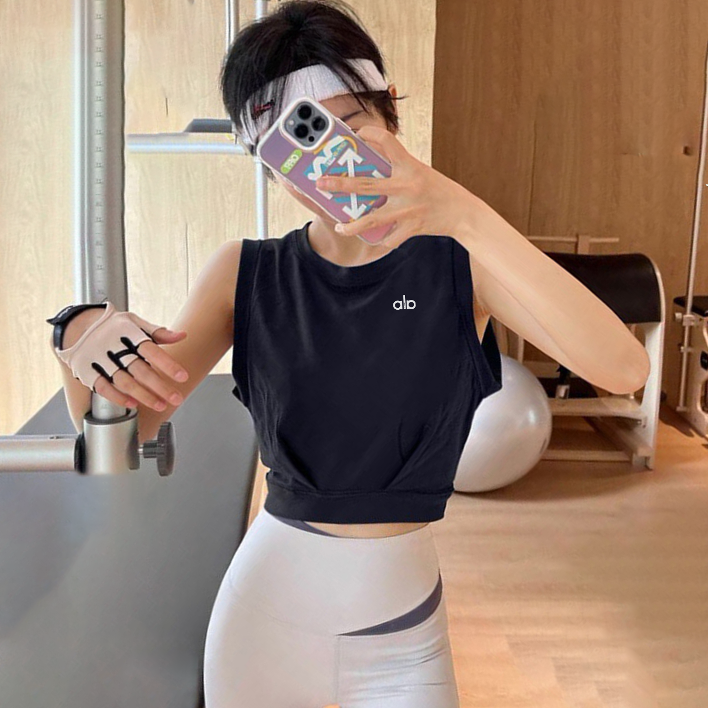 ALOACTIVE瑜伽服女运动速干无袖背心宽松透气短袖跑步训练健身衣,淘宝优惠券,粉丝福利购,淘宝优惠卷