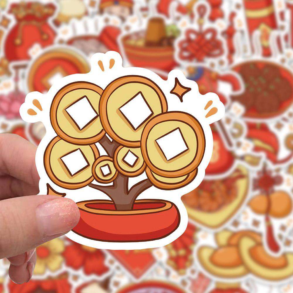 238张2026马年贴纸新春快乐马到成功图案装饰窗花玻璃防水小贴画,淘宝优惠券,粉丝福利购,淘宝优惠卷