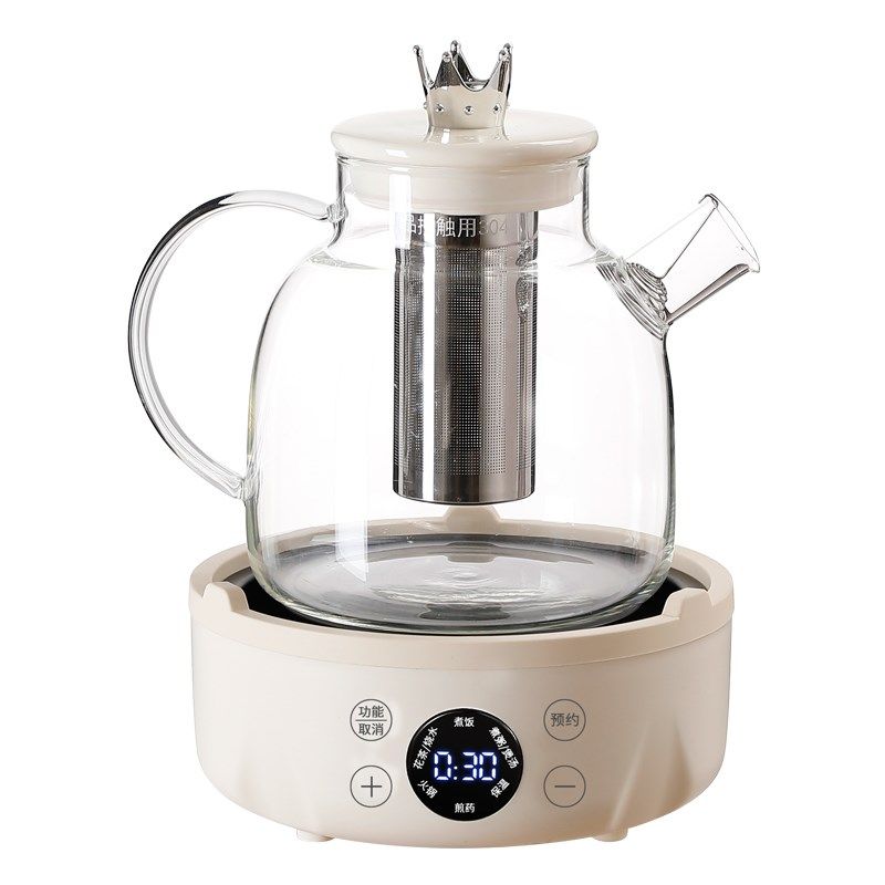 家用智能预约煲汤电热炉静音养生壶花茶煮茶器煎药砂锅保温电陶炉,淘宝优惠券,粉丝福利购,淘宝优惠卷