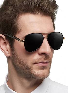 日夜两用太阳镜男防紫外线强光偏光眼镜驾驶司机开车钓鱼遮阳墨镜