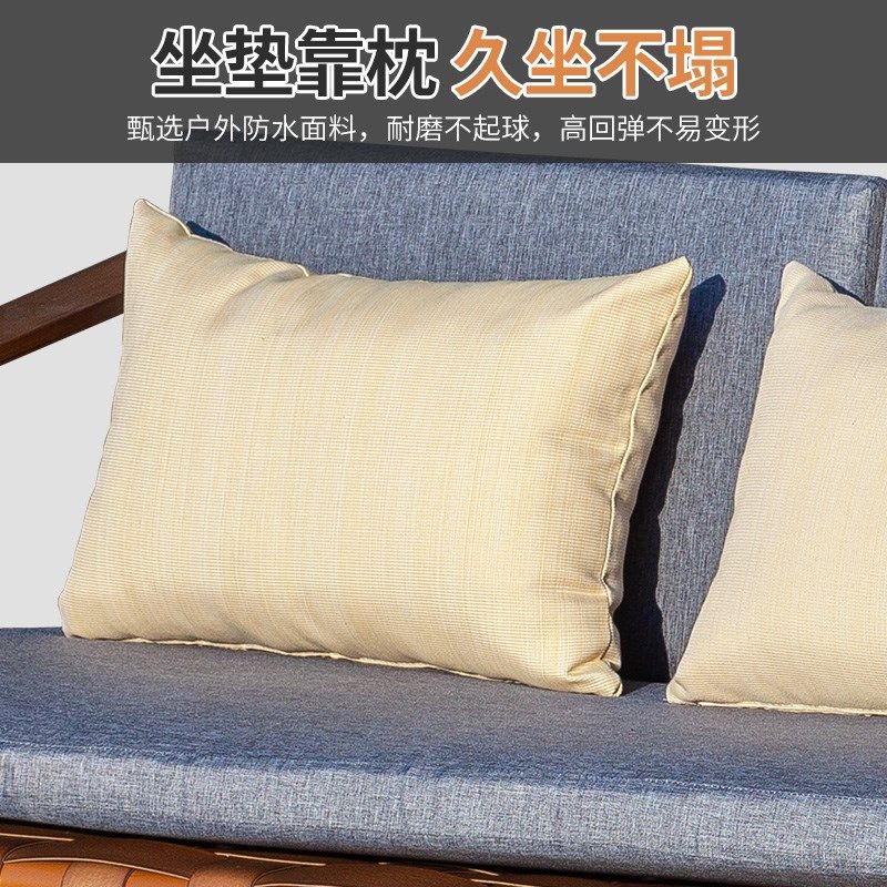 远茂户外藤编沙发户外北欧庭院别墅D仿木纹沙发组合小户型家具沙,淘宝优惠券,粉丝福利购,淘宝优惠卷