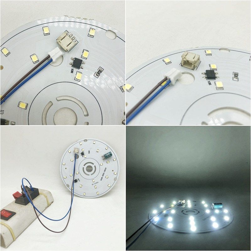 220V免驱动LED光源圆形灯板北欧吊灯灯片吸顶灯灯芯灯具灯珠配件,淘宝优惠券,粉丝福利购,淘宝优惠卷