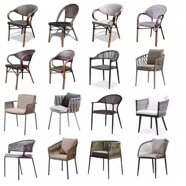 户外桌椅藤编单人椅藤椅设计师花园室外休闲椅绳编家用椅,淘宝优惠券,粉丝福利购,淘宝优惠卷