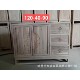 New Chinese style solid wood sideboard modern simple cupboard carved storage cabinet storage cabinet Zen decoration cabinet ebony