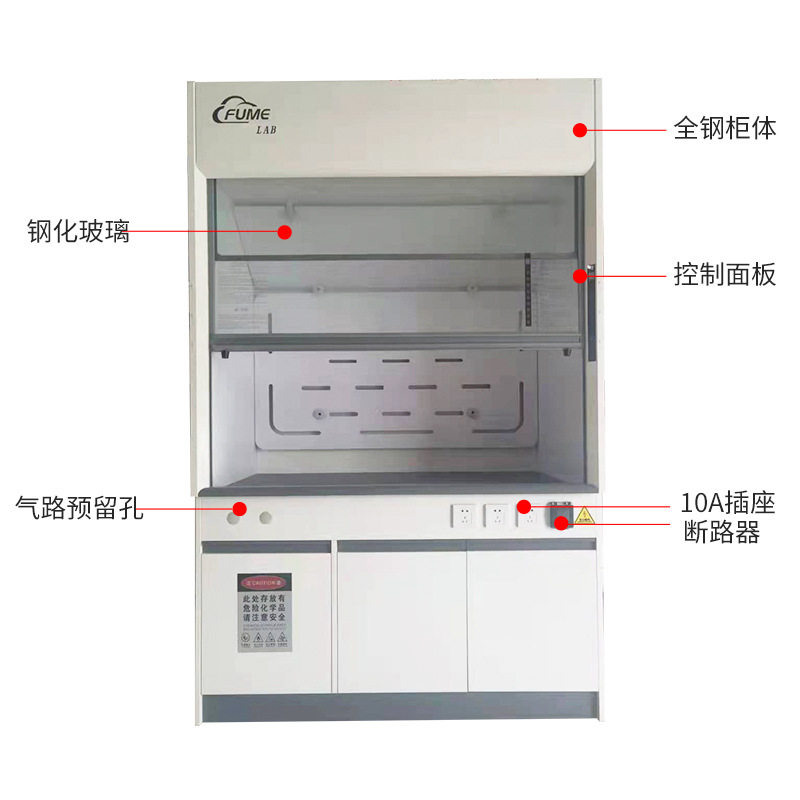实验室全钢通风柜PP通风橱桌上型排风柜物理化验设备专用,淘宝优惠券,粉丝福利购,淘宝优惠卷