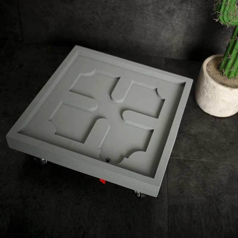 四方移动花盆带轮托盘正方形万向轮接水盘滑轮滚轮可排水花托底座,淘宝优惠券,粉丝福利购,淘宝优惠卷