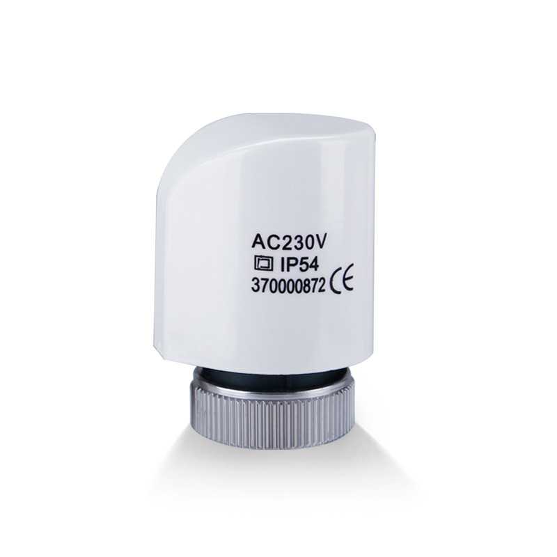 Floor heating electric actuator water distributor water heating temperature control valve normally open normally closed switch intelligent thermostatic control valve