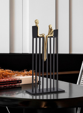 轻奢北欧装饰礼物家居软装客厅摆件办公室书房桌面创意黄铜饰品