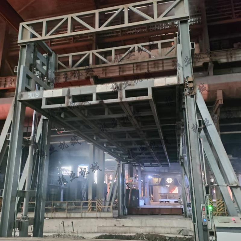 四柱式汽车举升机大吨位50吨卡车载货货物升降机大型液压升降平台 - 图1