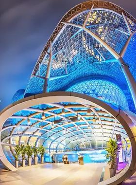 源头工厂不锈钢雕塑室外大型玻璃钢景观水景雕塑镜面装饰建筑雕塑