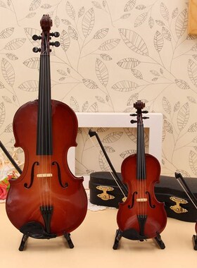 乐器摆件吉他模型摆件手工制作礼品纪念品L摆件手工迷你电吉他模