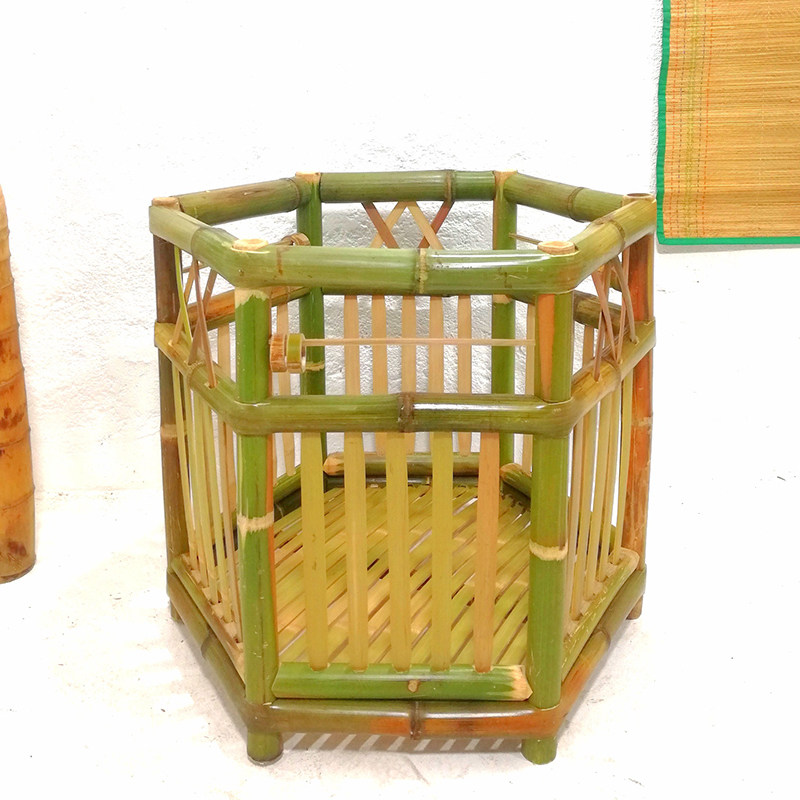 宝宝竹站栏儿童站椅站桶竹制学步站车小孩护栏手工婴儿喂饭小餐桌,淘宝优惠券,粉丝福利购,淘宝优惠卷