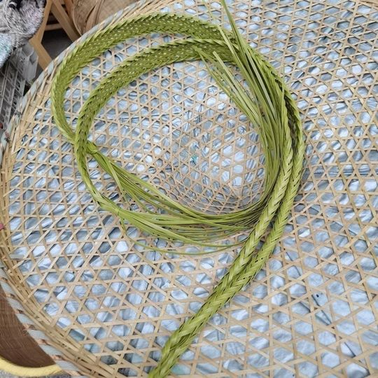 背篓背系婴儿背篓背带背筐背绳布背系浅绿色胶背系长1.6M双肩背