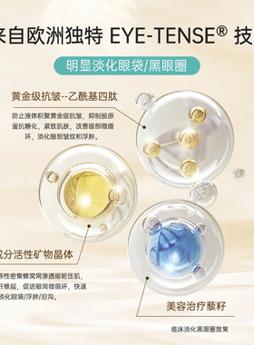 Remescar唯美思佳比利时进口眼袋神器眼霜泪沟细纹黑眼圈27年8月