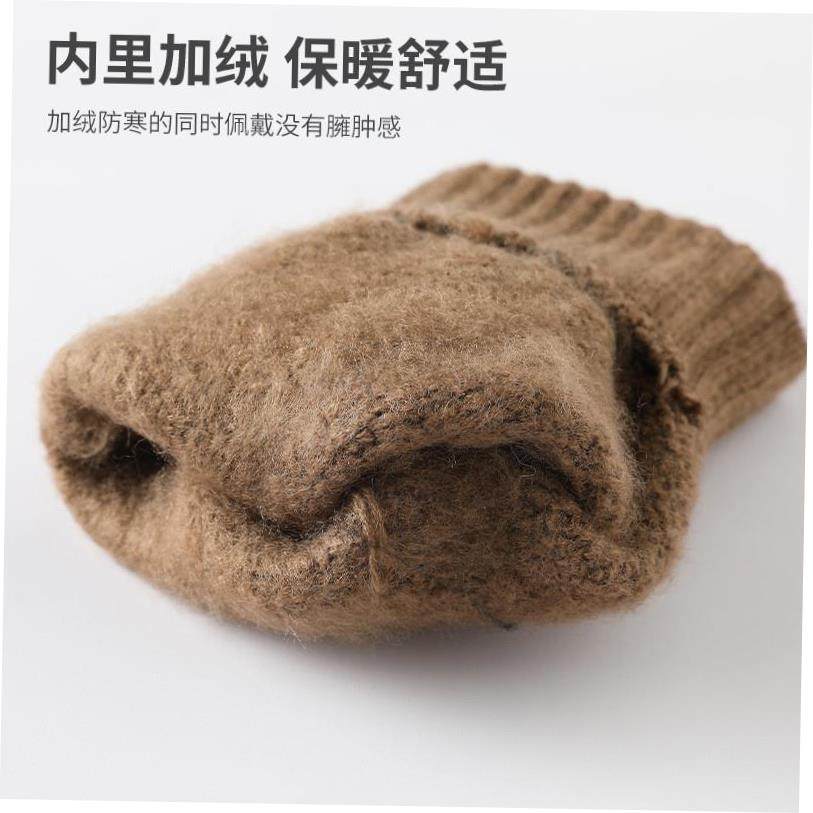 Knitted touch screen gloves winter men women秋冬男女手套针织 - 图2