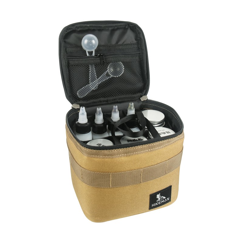 憨客户外便携调料瓶套装野餐露营调料盒分装瓶烧烤撒料罐收纳包 - 图3