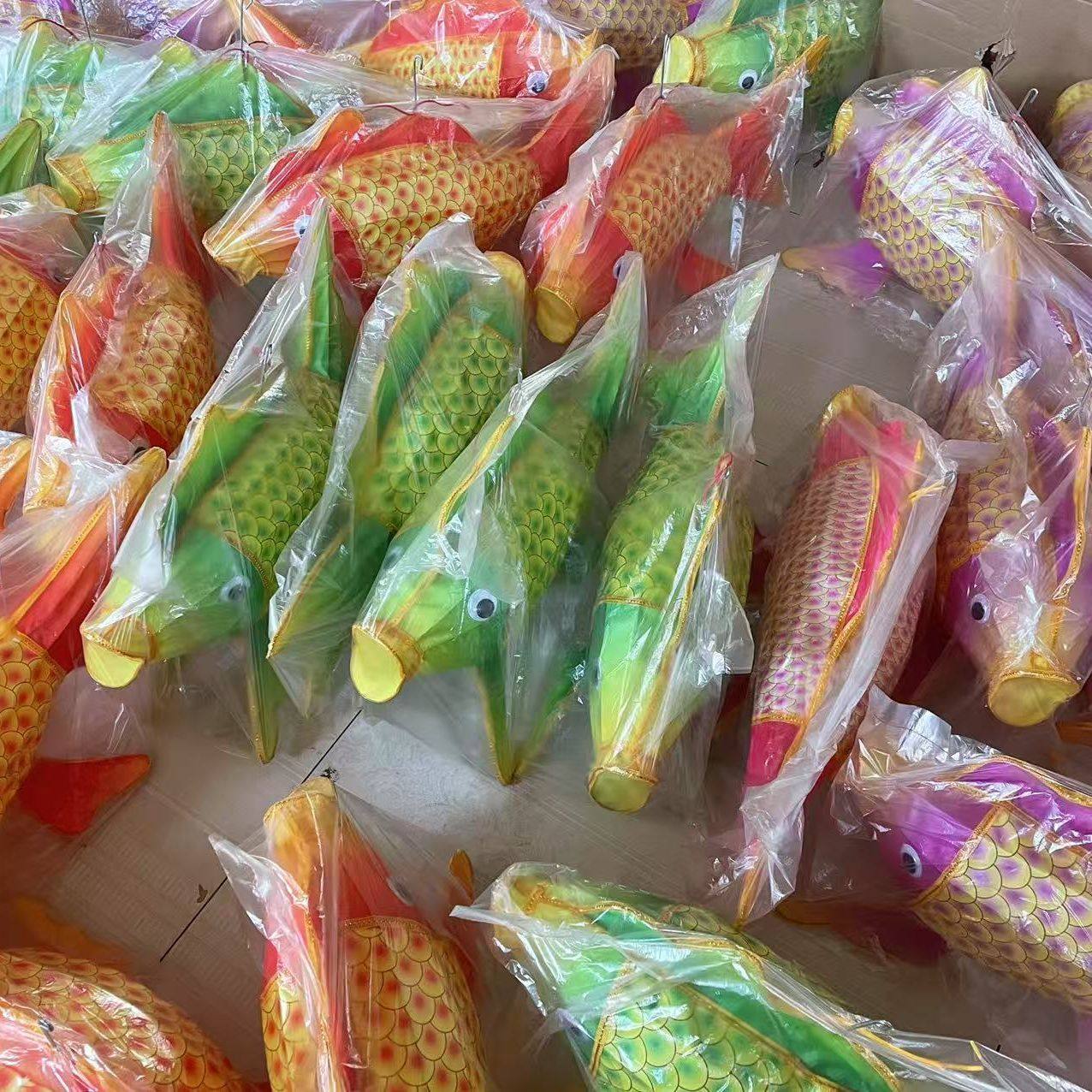 新款鱼灯笼铁艺鲤鱼锦鲤金鱼Led灯风景区饭厅文旅复古异性定制装,淘宝优惠券,粉丝福利购,淘宝优惠卷