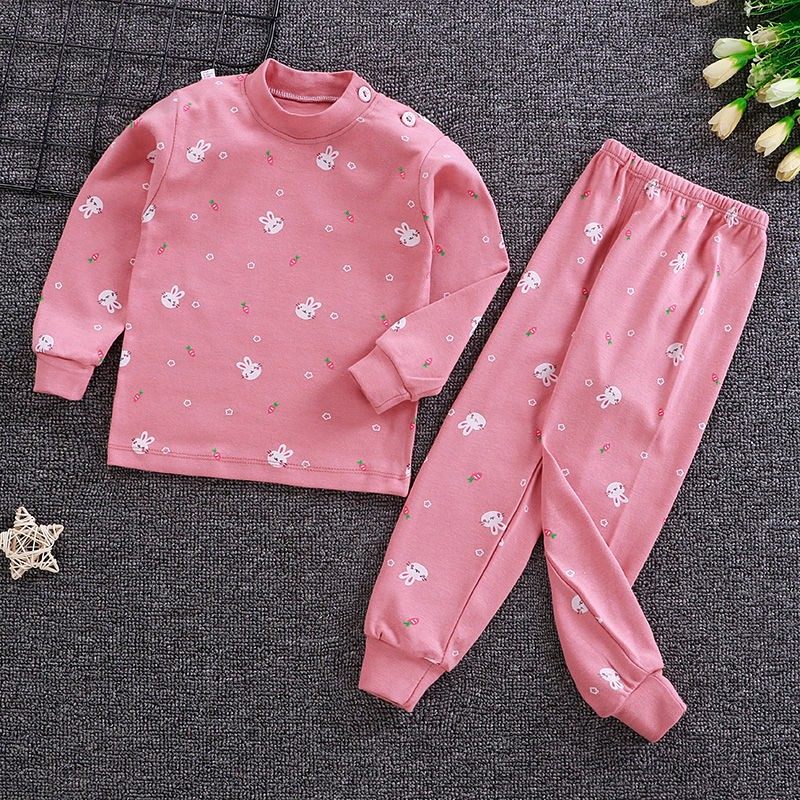 儿童套装宝宝秋衣秋裤男童女童全棉睡衣秋冬季长袖打底两件套,淘宝优惠券,粉丝福利购,淘宝优惠卷