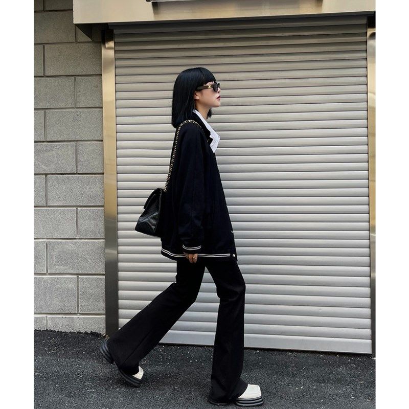 孕妇裤子春秋款外穿喇叭打底裤大码秋装小个子2025新款西装裤秋季,淘宝优惠券,粉丝福利购,淘宝优惠卷