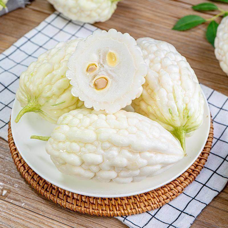 山东特产苹果苦瓜生吃凉瓜现摘新鲜水果白玉苦瓜榨汁农家自种蔬菜,淘宝优惠券,粉丝福利购,淘宝优惠卷