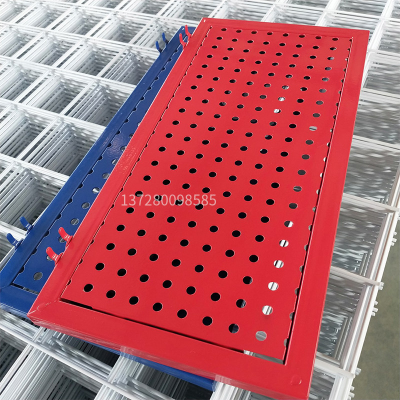 Perforated board shelf hanging board, upper wall perforated board, perforated board partition, porous board, small shelf, pallet bracket