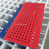 Perforated board shelf hanging board, upper wall perforated board, perforated board partition, porous board, small shelf, pallet bracket