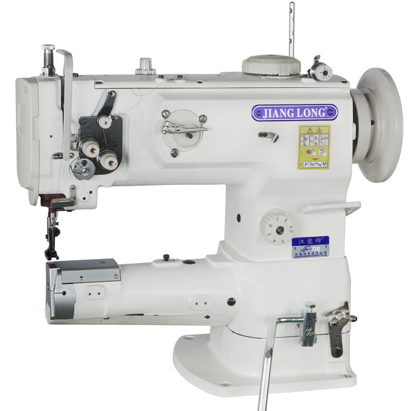 1341重机款大嘴高头车箱包手袋用工业缝纫机高效重工商用双针机 - 图3