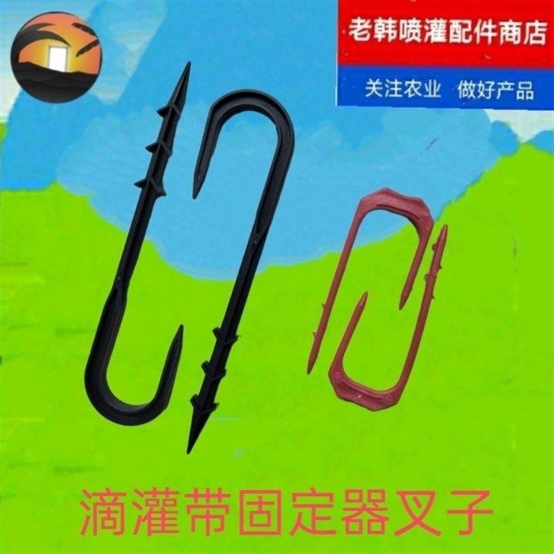 滴灌带微喷带防风固定叉压管叉温室蔬菜大棚喷灌水带压管器固定器,淘宝优惠券,粉丝福利购,淘宝优惠卷
