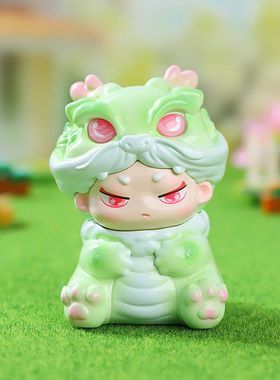 兜兜神兽手办国潮节日古风工艺品