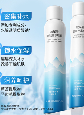 玻尿酸补水喷雾300ml保湿滋润