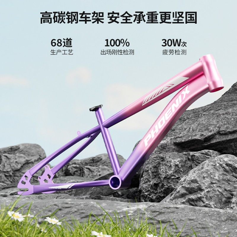 凤凰儿童自行车女童男童6-12岁男女孩小学生18寸变速单速碟刹单车,淘宝优惠券,粉丝福利购,淘宝优惠卷