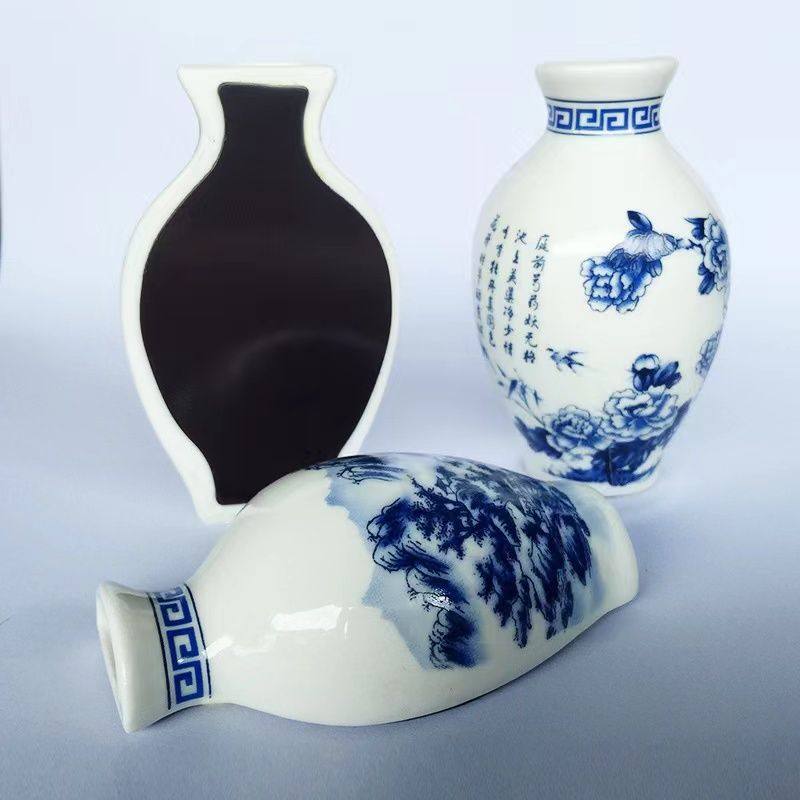 青花瓷花瓶陶瓷磁贴冰箱贴熊猫景德镇文创中国风礼品老外,淘宝优惠券,粉丝福利购,淘宝优惠卷