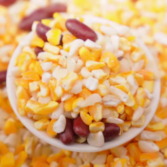 【5斤芸豆玉米碴】黑土地粘碴子杂粮组合农家现磨玉米粒早餐粗粮 - 图2