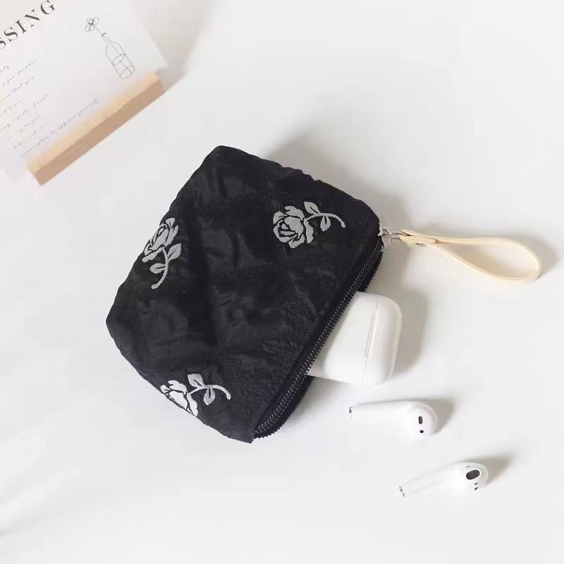 新款便携式小众女生零钱包姨妈巾收纳化妆包补妆包卫生巾袋口红包,淘宝优惠券,粉丝福利购,淘宝优惠卷