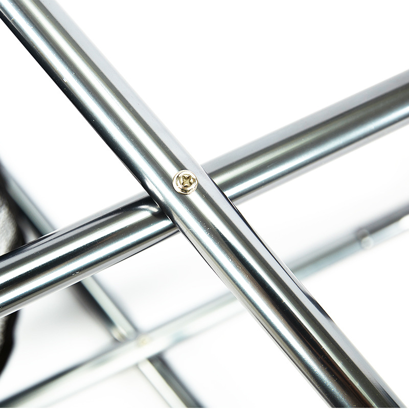 马扎户外大号铝合折叠凳火车画画加粗野餐凳马扎 - 图0