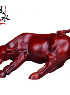 包邮仿纯铜牛摆件华尔街牛装饰品招财镇宅大号工艺品摆设十二生肖