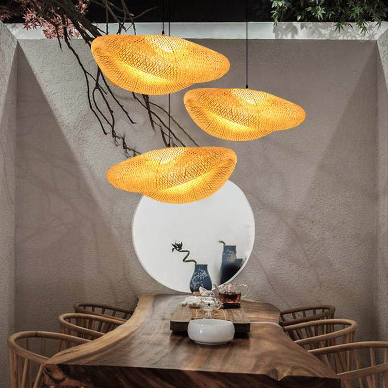 中式竹编吊灯 禅意茶室灯具民宿火锅 餐厅饭店竹艺吊灯创意个性灯,淘宝优惠券,粉丝福利购,淘宝优惠卷