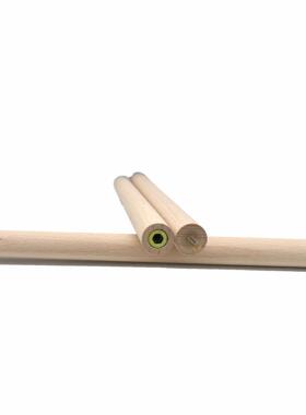 榉木木棍加工直径20mm一头打螺杆M5外露12mm