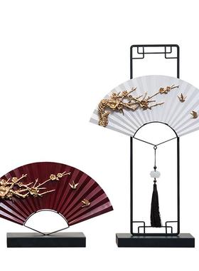 新中式摆件禅意创意现代古风格样板房间书房客厅玄关家居软装饰品