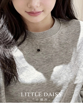 「小黛西」通体纯银黑玛瑙项链