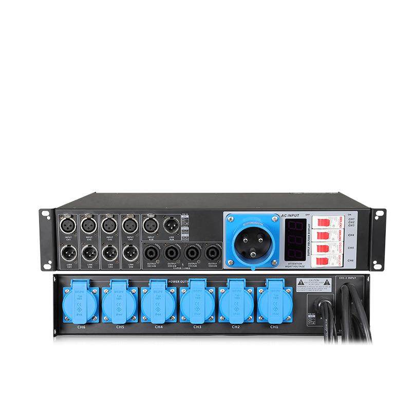 DGH舞台直通箱线阵电箱集线器配电箱音响信号分配电源管理器X-641,淘宝优惠券,粉丝福利购,淘宝优惠卷