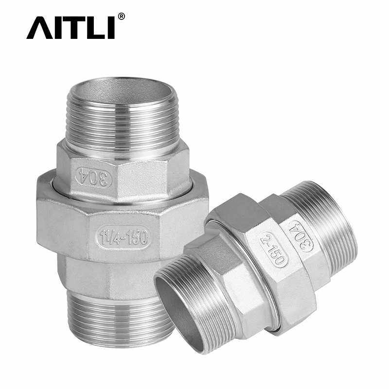 管件304不锈钢外牙活接两面外丝金属双头ppr接头螺纹水管,淘宝优惠券,粉丝福利购,淘宝优惠卷