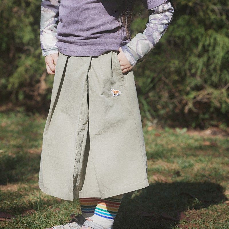 亲子装女童半身裙2025春季款山系户外运动女童防风亲肤裙子a字裙,淘宝优惠券,粉丝福利购,淘宝优惠卷