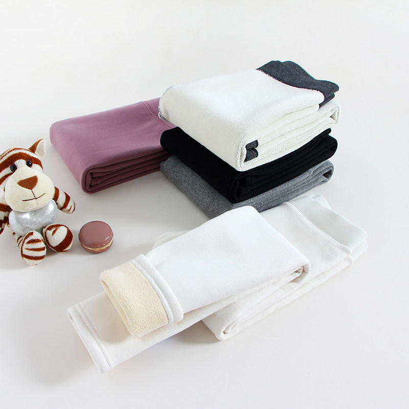 白色打底裤女童加绒加厚一体绒无骨儿童裤子秋冬款宝宝黑薄绒长裤,淘宝优惠券,粉丝福利购,淘宝优惠卷